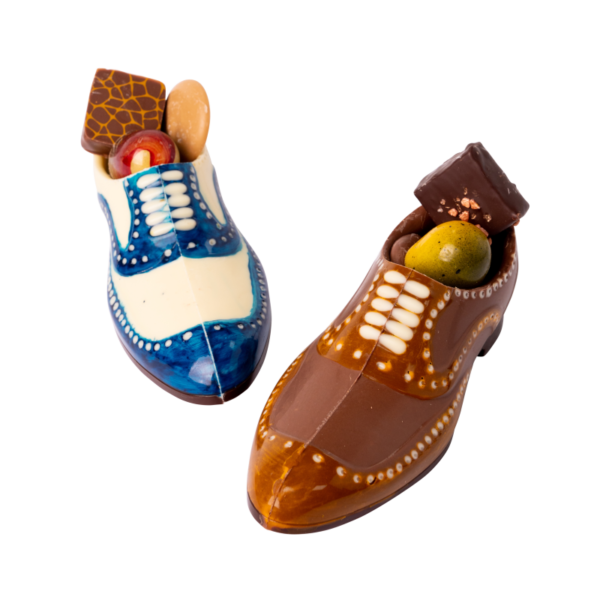Herenschoen met bonbons